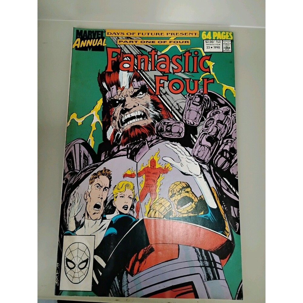 Marvel Comics Fantastic Four Annual #23 1990 Days of Future Present Comic